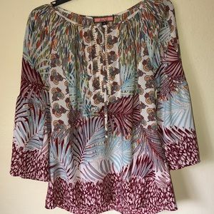 Olive Hill BOHO Hunter peasant pandora Ruby M 6 8